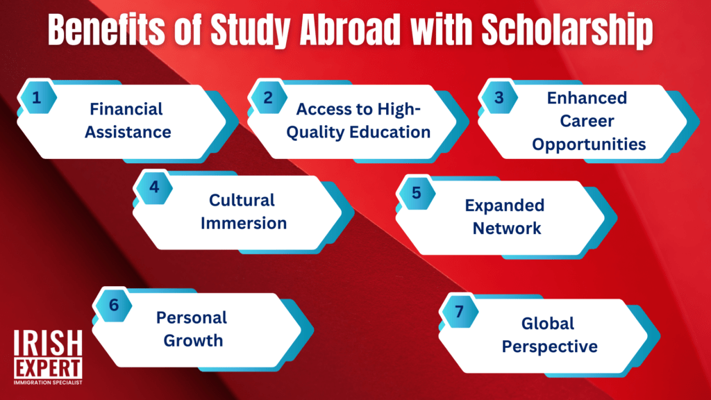 benefits of study abroad with scholarship